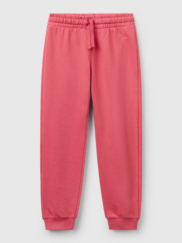 Sweatstoffhose mit Logo Mädchen