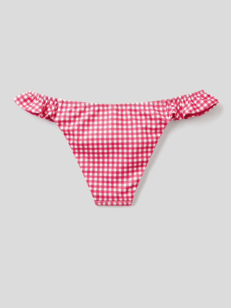 Badeslip mit Muster und Rüschen image number 2