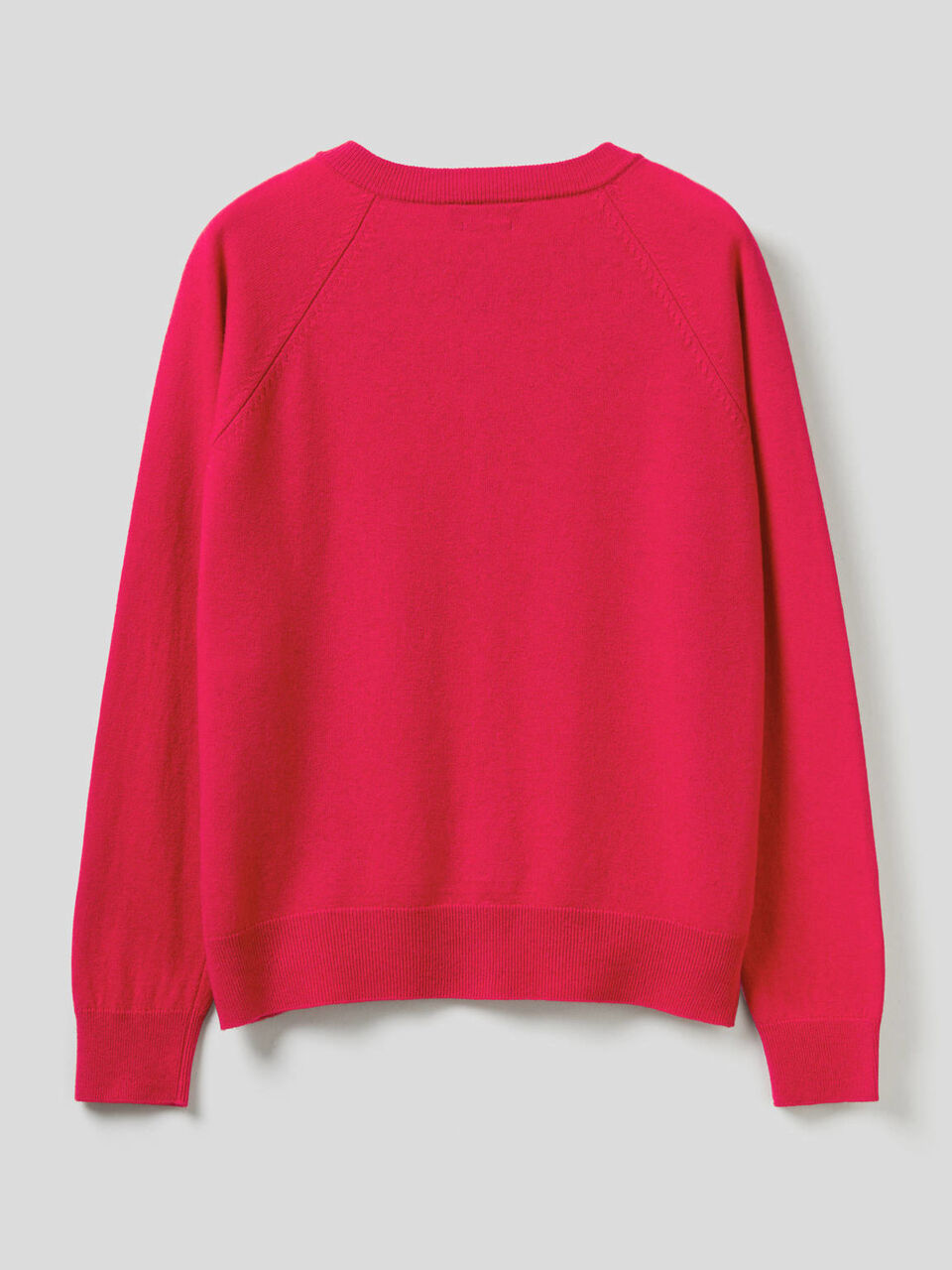 Strickjacke mit Rundausschnitt in einer Mischung aus Wolle und Cashmere image number 2