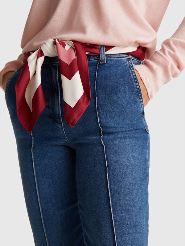 Flare-Fit-Jeans Damen