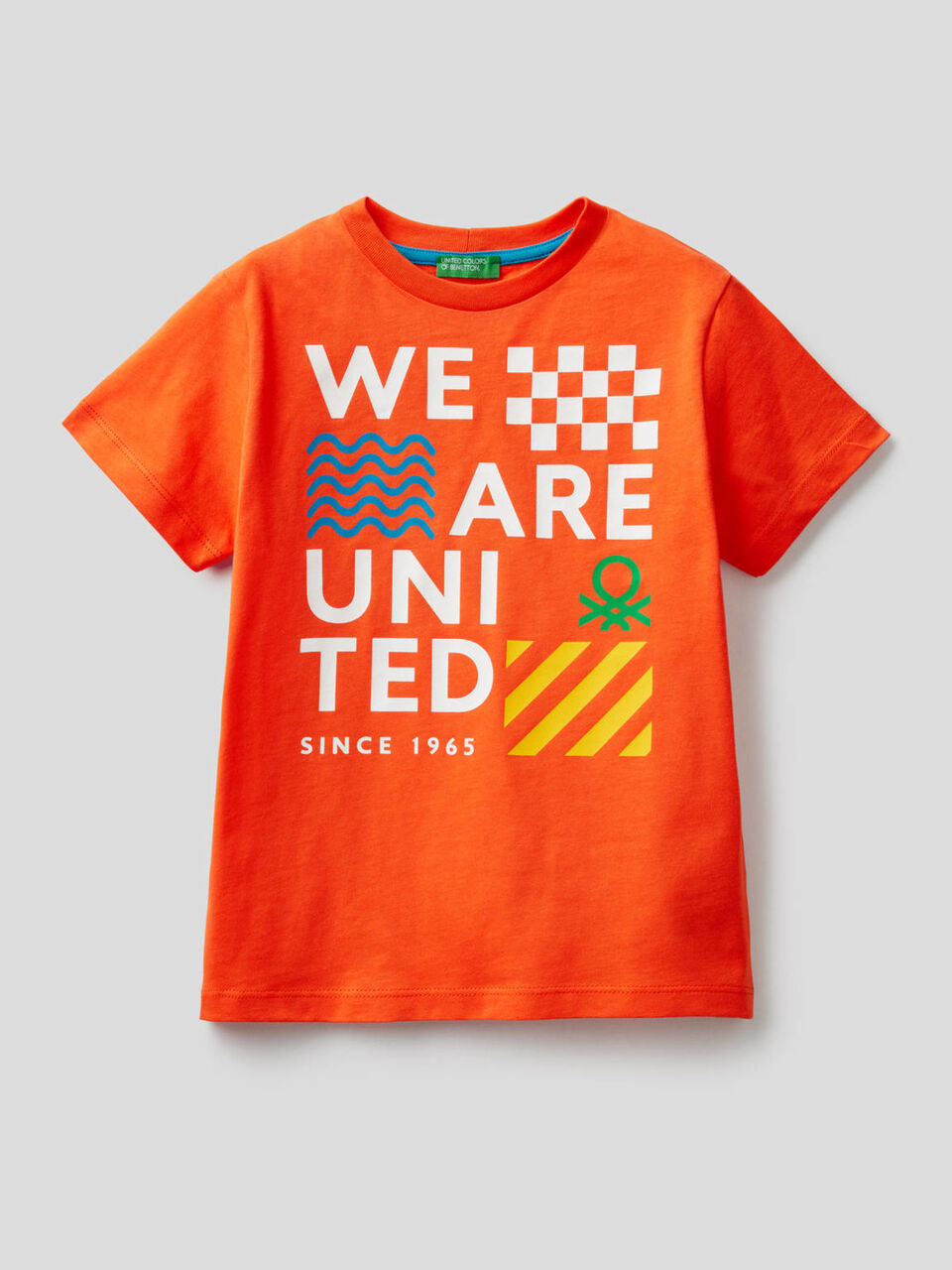 T-Shirt aus Baumwolle mit Slogan image number 1
