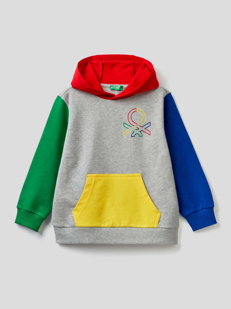 Sweatshirt aus 100% Baumwolle mit Kapuze image number 1