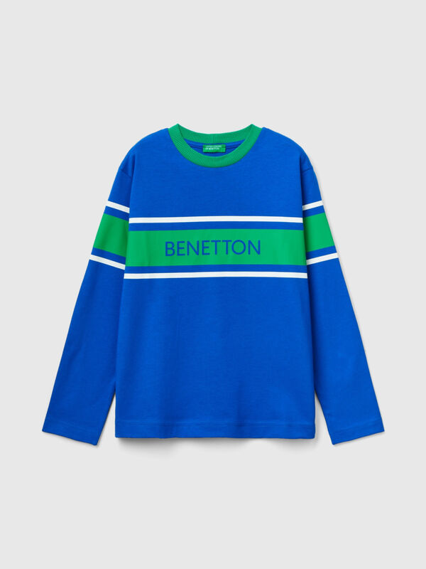 Oversize-Shirt mit Rundhals