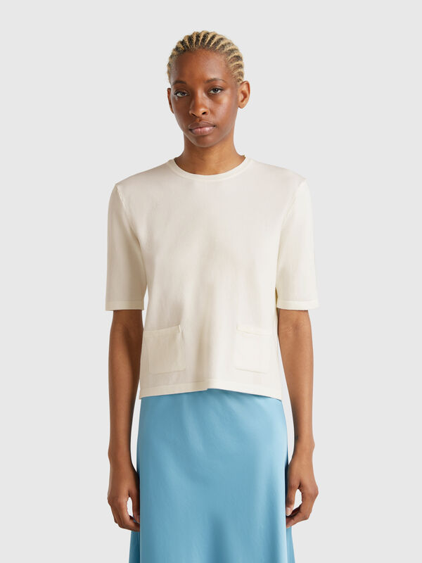 Kurzarmpullover Damen