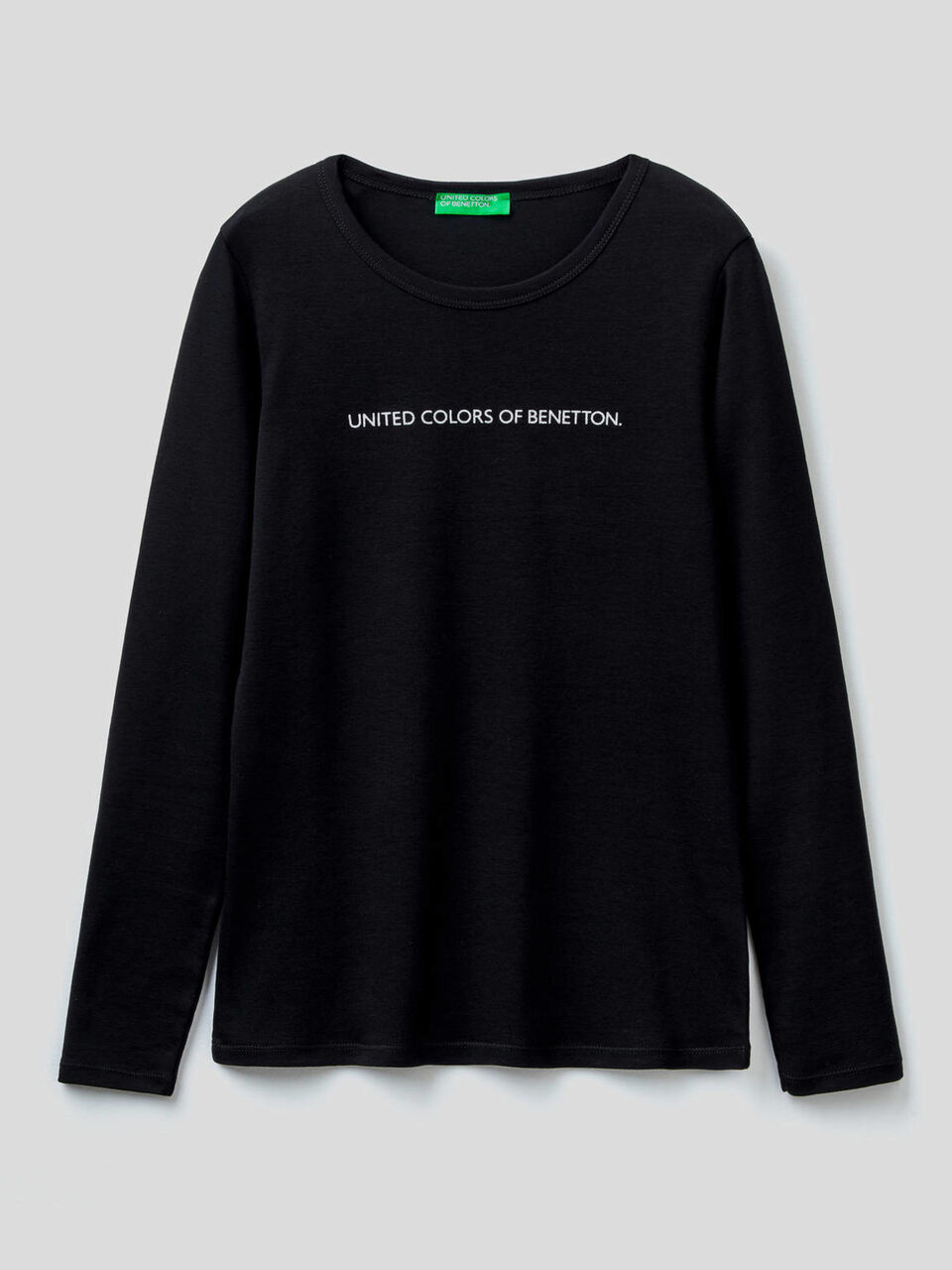 T-Shirt aus 100% Baumwolle mit langen Ärmeln image number 1
