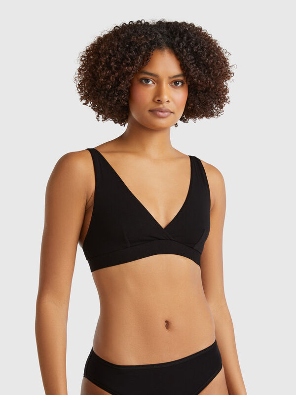 Triangel-BH aus superelastischer Baumwolle Damen