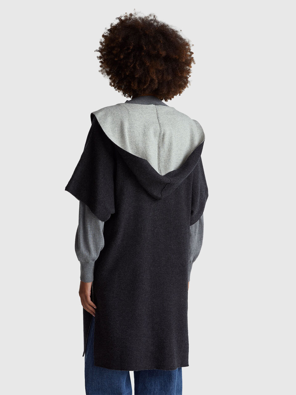 KNITTED COAT Damen image number null