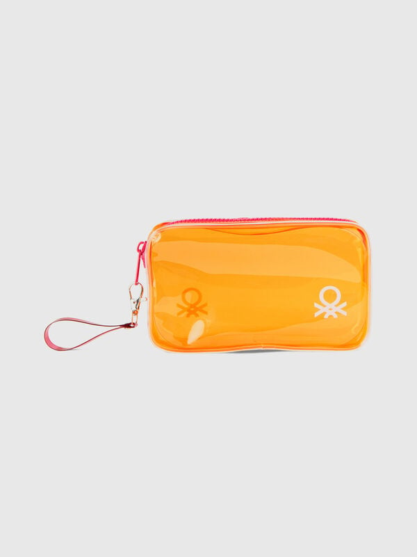 Mini Reise-Beautycase in Orange