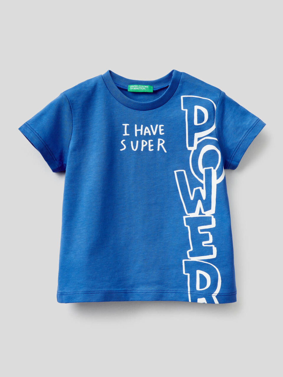 T-Shirt aus Baumwolle mit Slogan image number 1