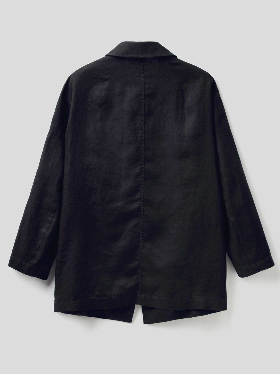 Blazer aus Leinen mit 3/4-Ärmeln image number 2