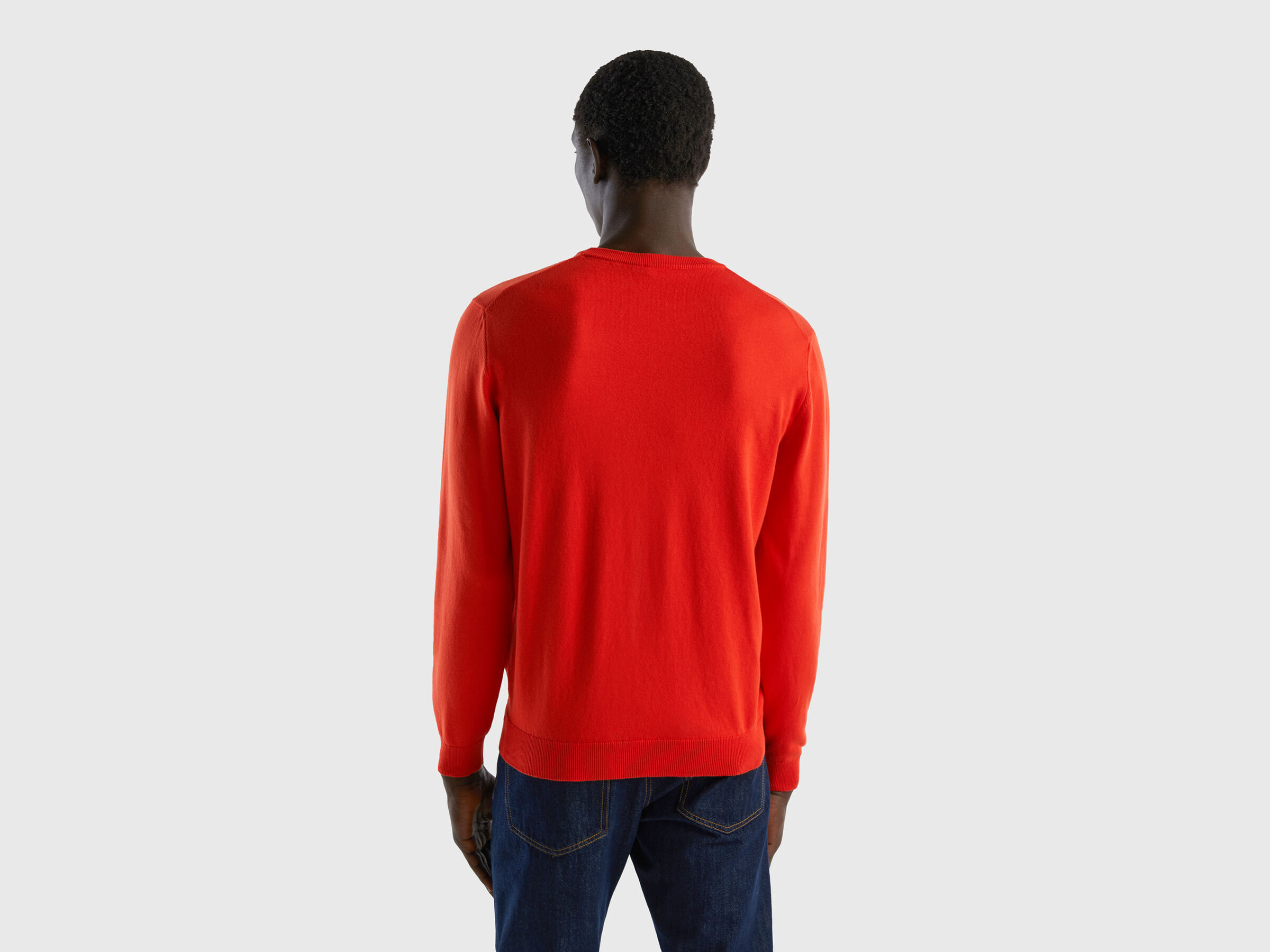 Pullover aus 100% Baumwolle mit Rundhalsausschnitt image number 2