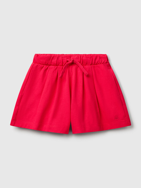 Shorts aus reiner Baumwolle Mädchen