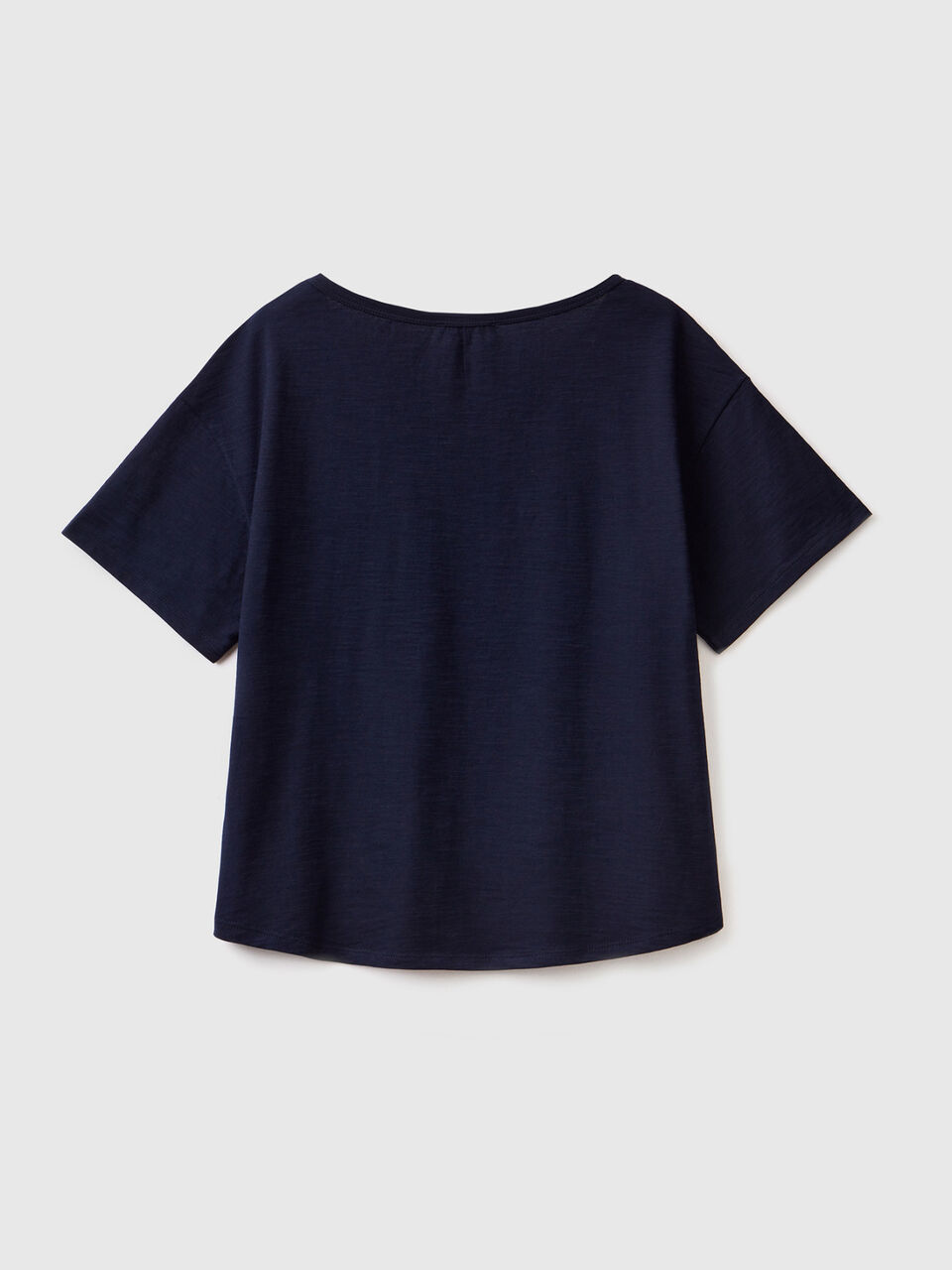 T-Shirt aus leichter Baumwolle mit kurzen Ärmeln image number 2