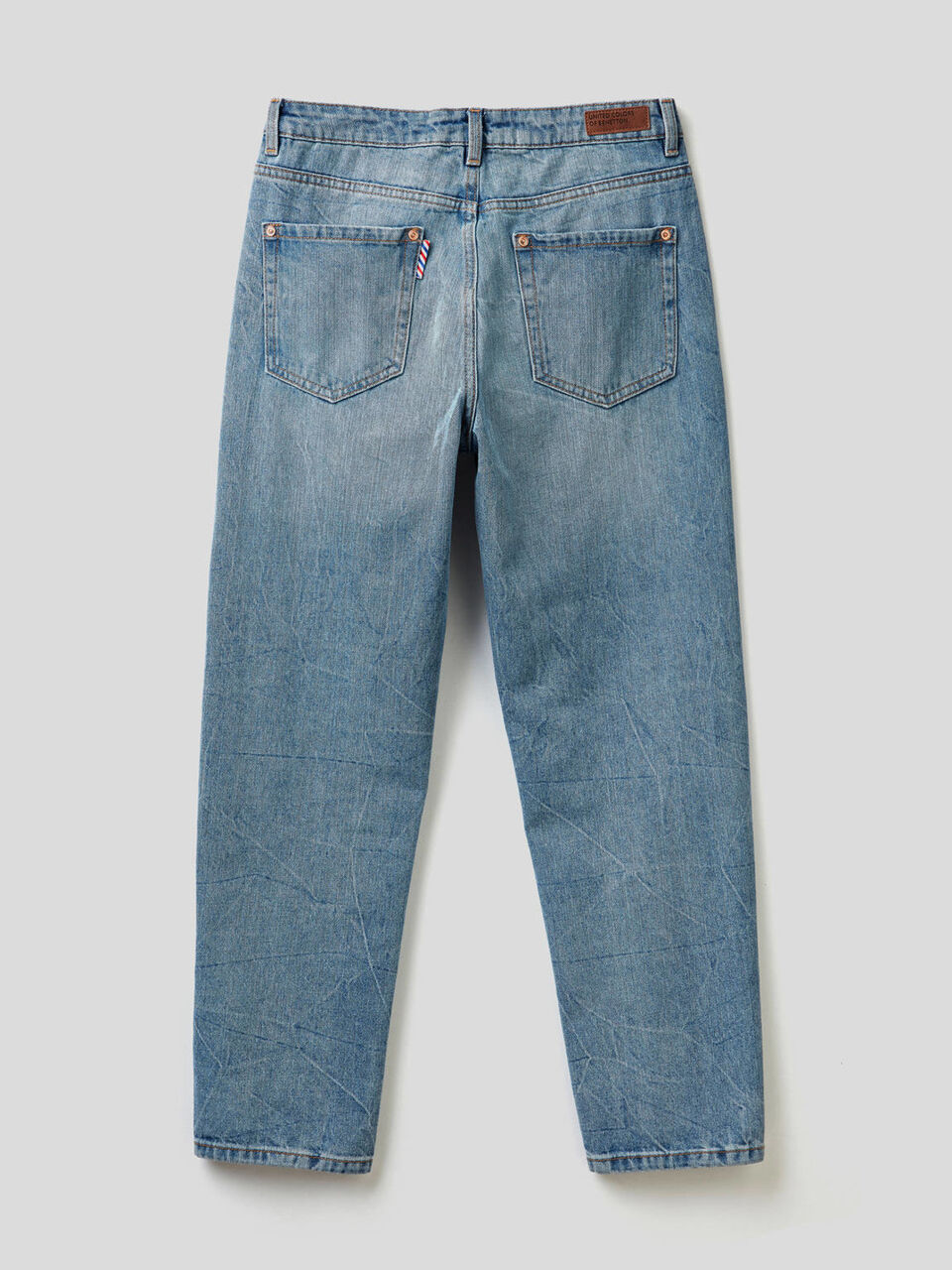 Boyfriend Fit-Jeans in 100% Baumwolle image number 2