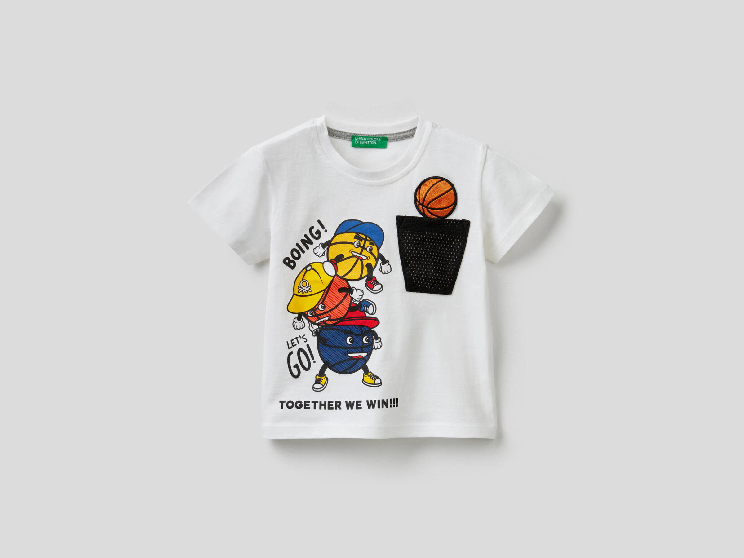 T-Shirt mit Klang-Aufnäher image number null