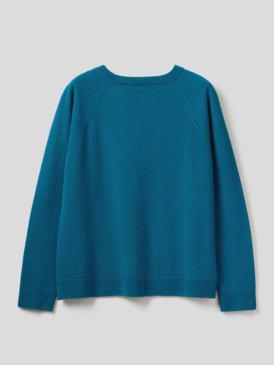 Pullover mit Rundausschnitt in einer Mischung aus Wolle und Cashmere image number 2