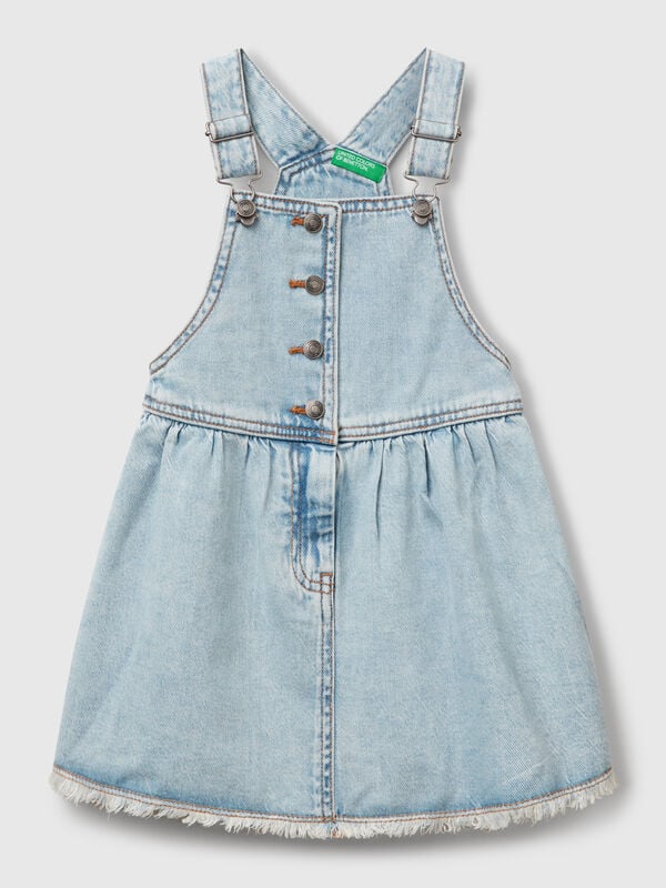 Jeans-Latzkleid Mädchen