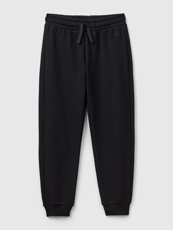 Sweatstoffhose mit Logo Mädchen