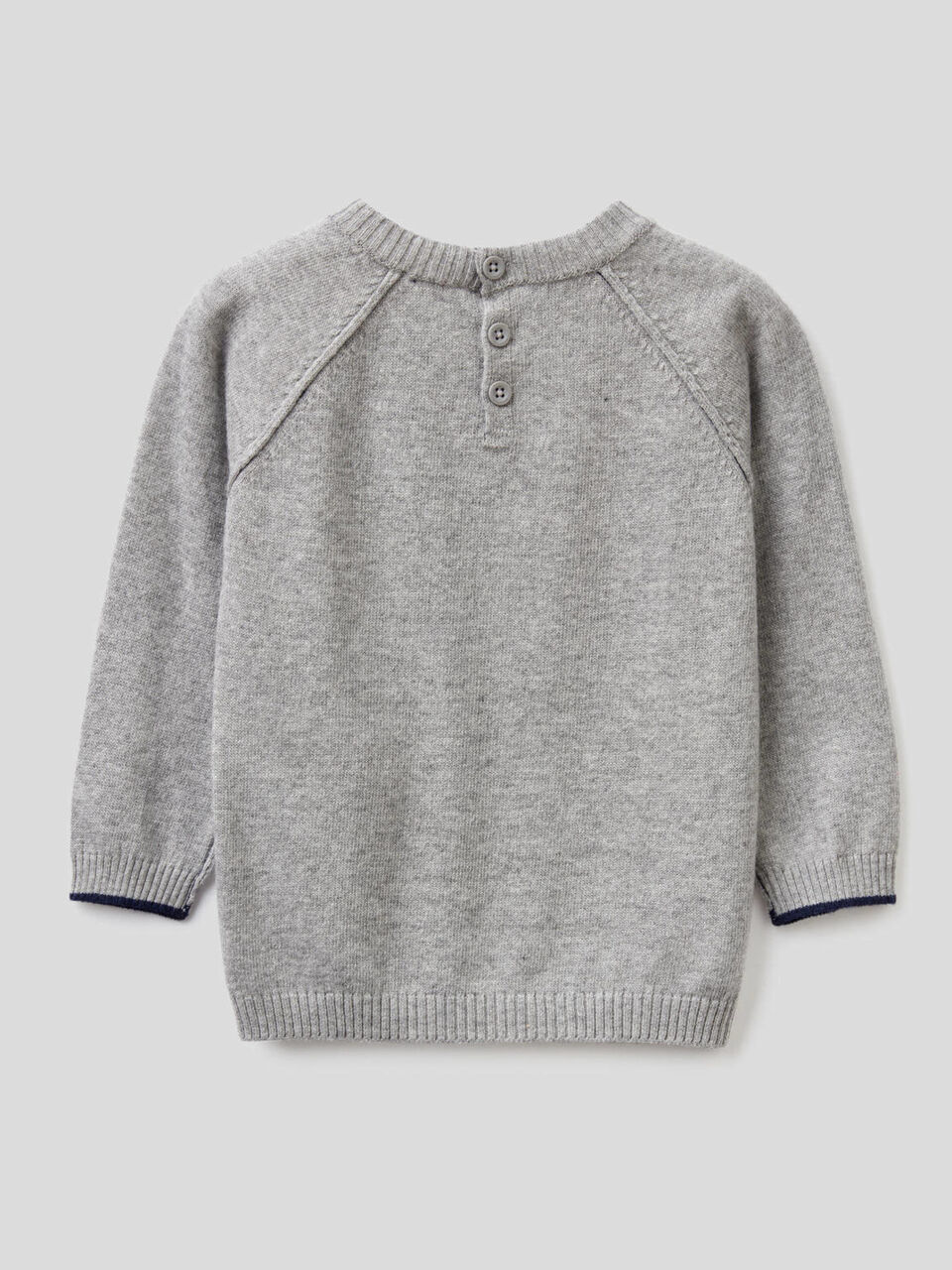 Sweatshirt mit Rundausschnitt und Raglanärmeln image number 2