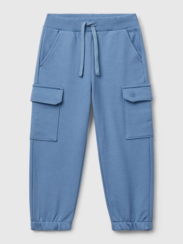 Sweatshirt-Cargohose Jungen