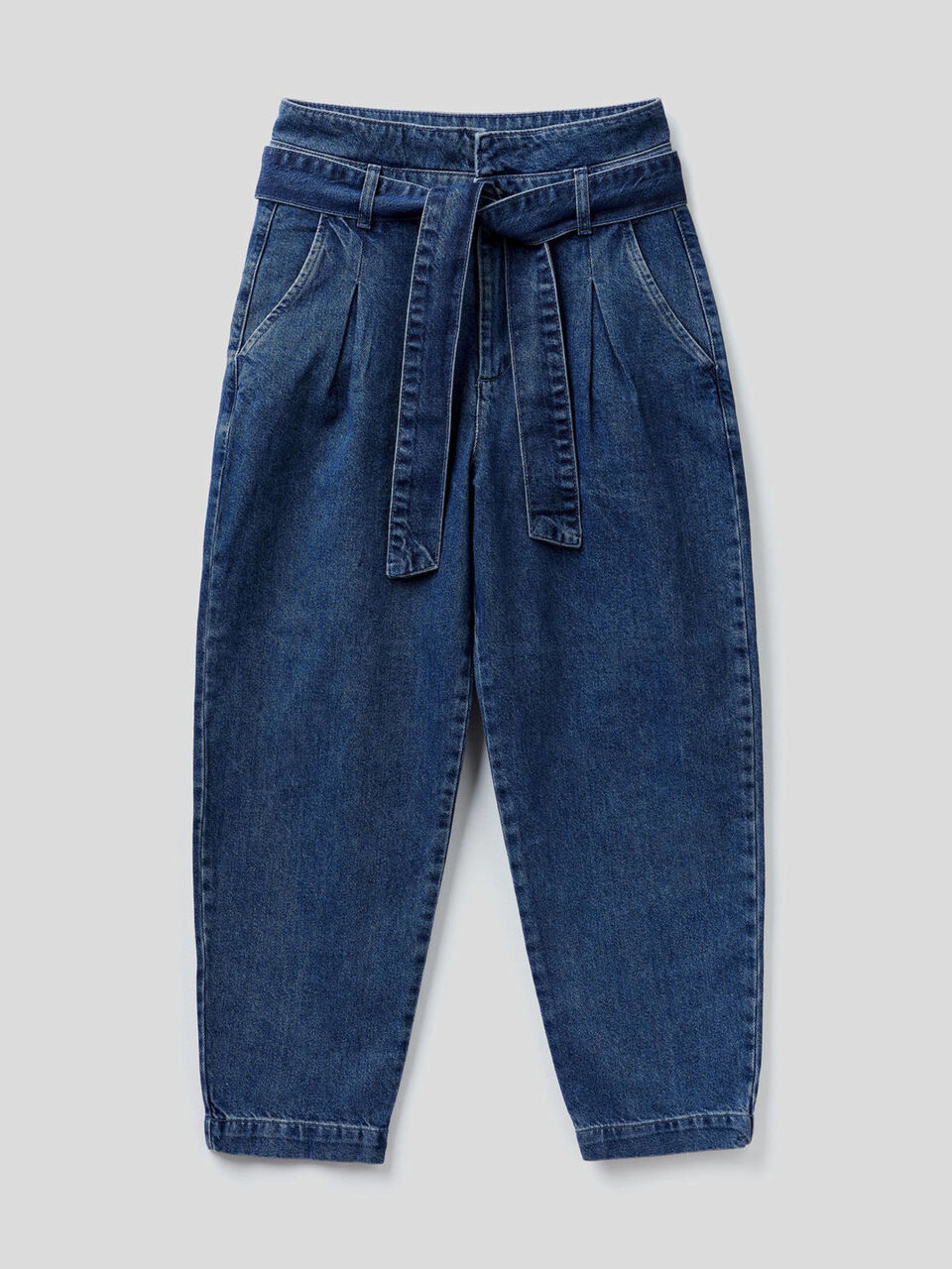 Paperbag-Jeans aus 100% Baumwolle image number 1