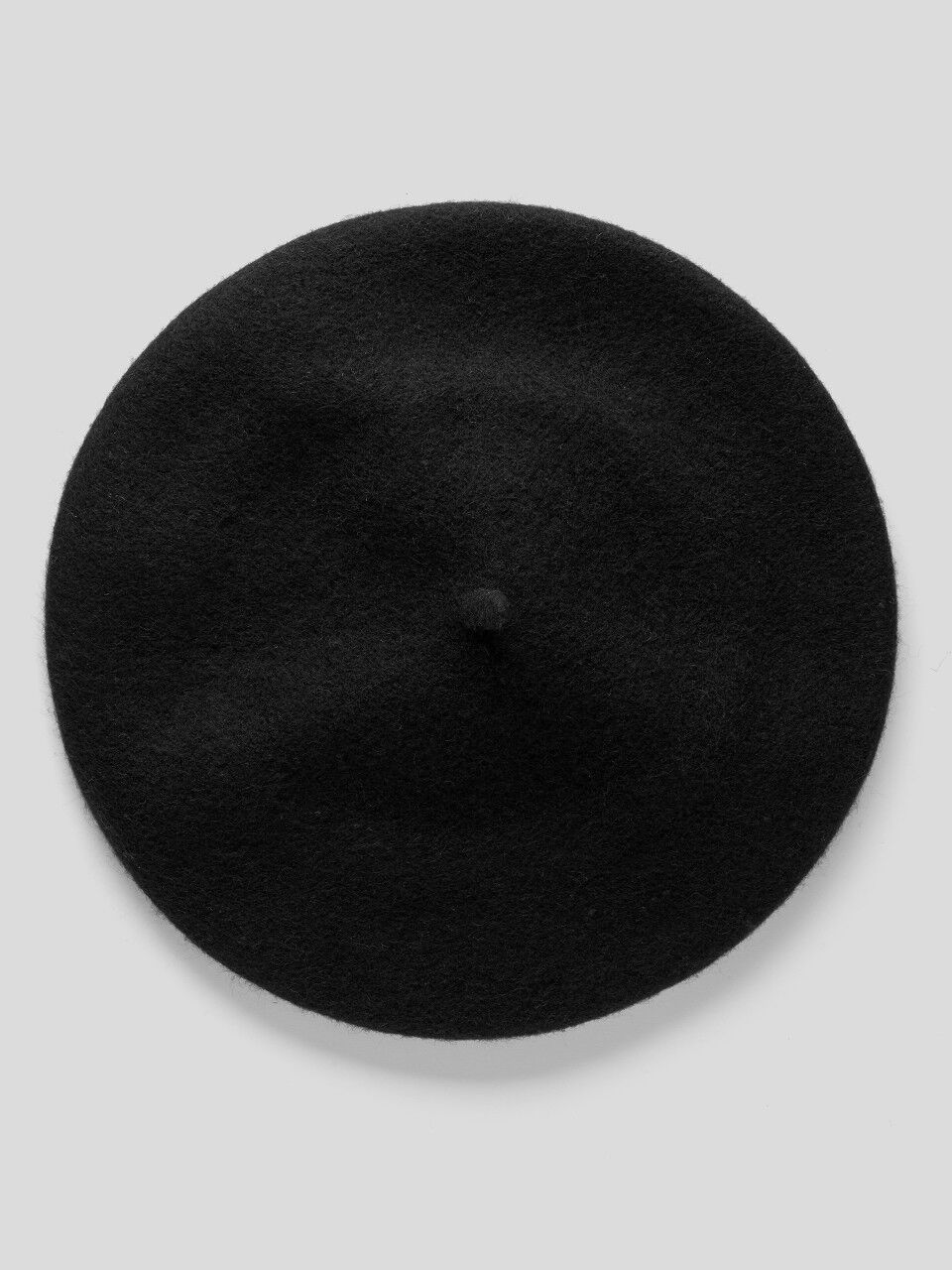 Klassische Baskenmütze aus einer Wollmischung