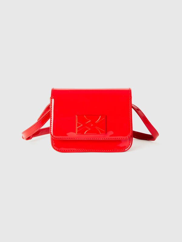Glänzende Mini Be Bag in Rot Mädchen