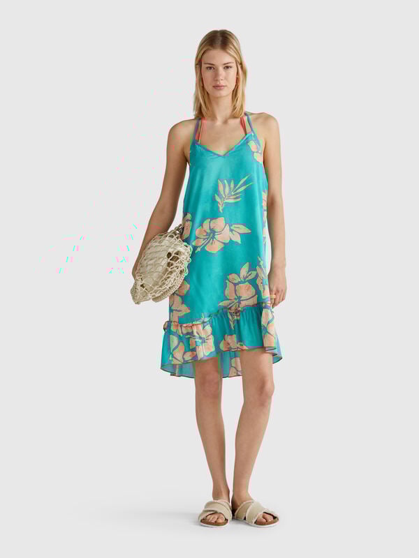 Kleid mit Blumendruck Damen