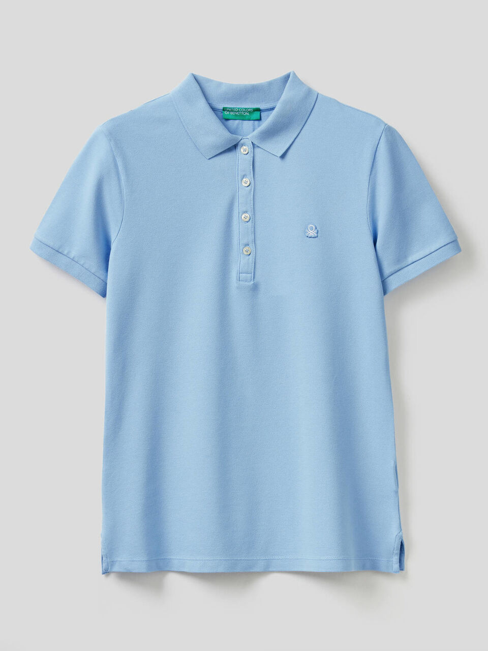Polo aus stretchiger Baumwolle image number 1