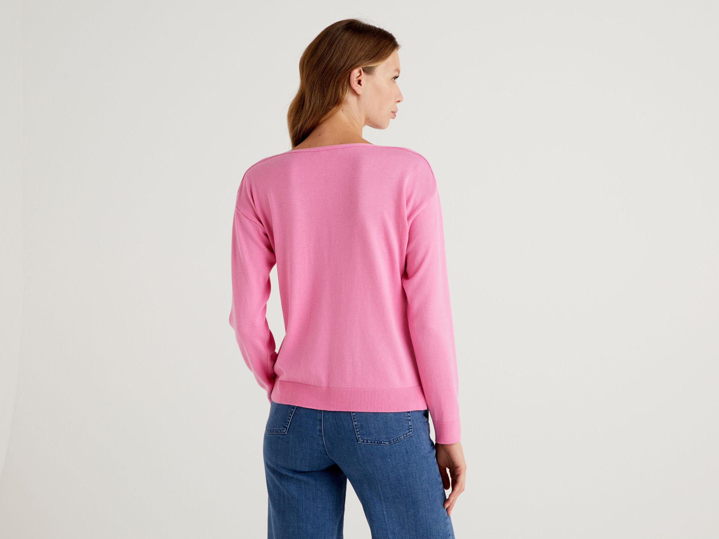 Pullover mit Carmenausschnitt image number 2