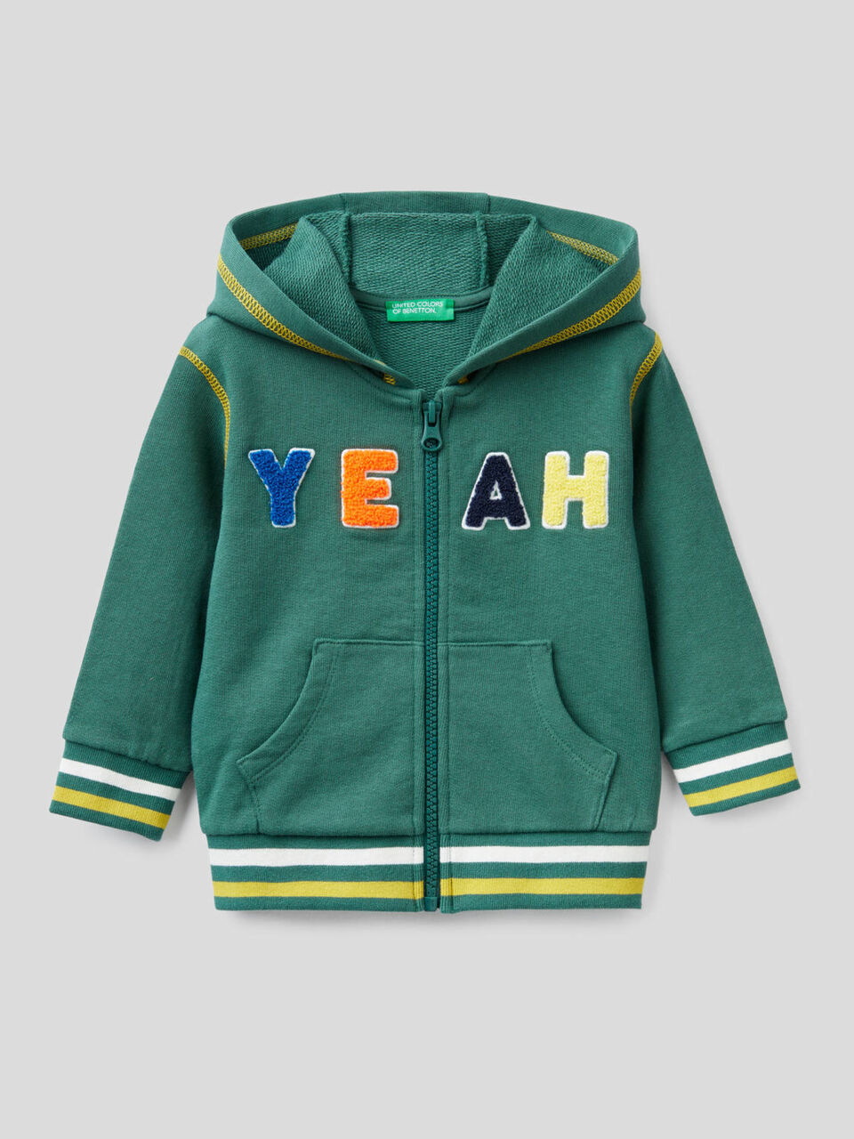 Sweatshirt mit Reißverschluss und Kapuze image number 1