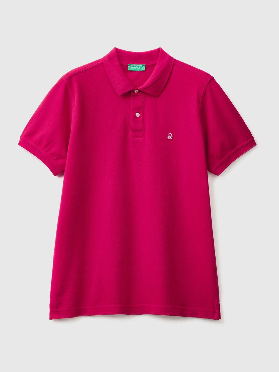 Polo aus 100% Baumwolle mit kurzen Ärmeln image number 1