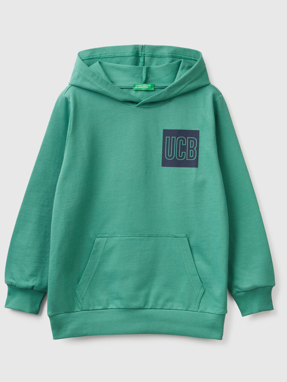Sweatshirt aus 100% Baumwolle mit Kapuze image number 1