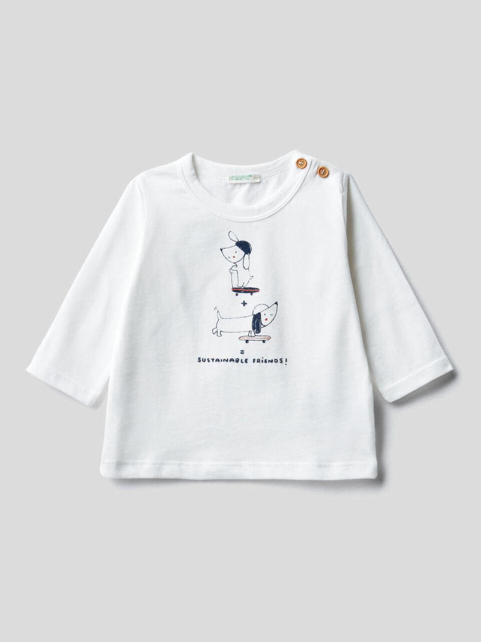 T-Shirt mit langen Ärmeln und Print image number 1