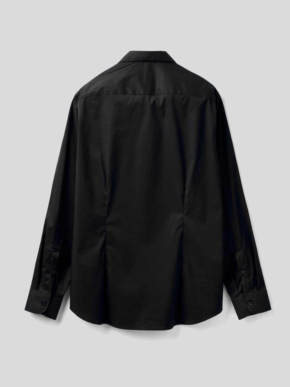 Einfarbiges Slim-Fit-Hemd image number 2