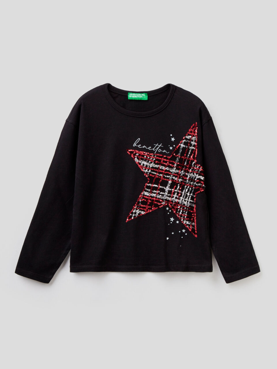 Langärmliges Shirt mit weihnachtlichem Design image number 1