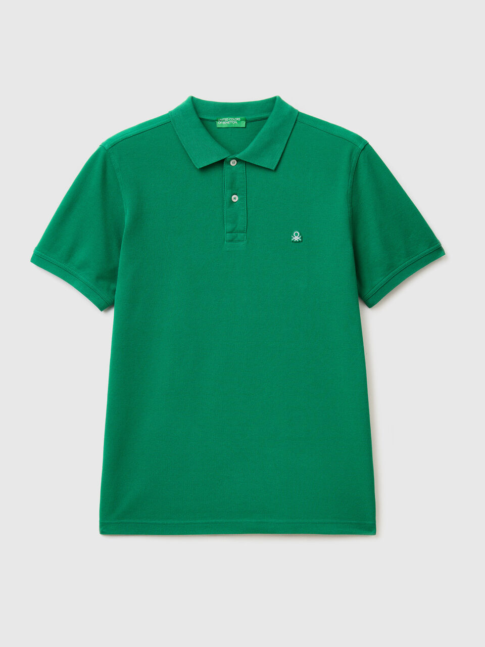 Polo aus 100% Baumwolle mit kurzen Ärmeln image number 1
