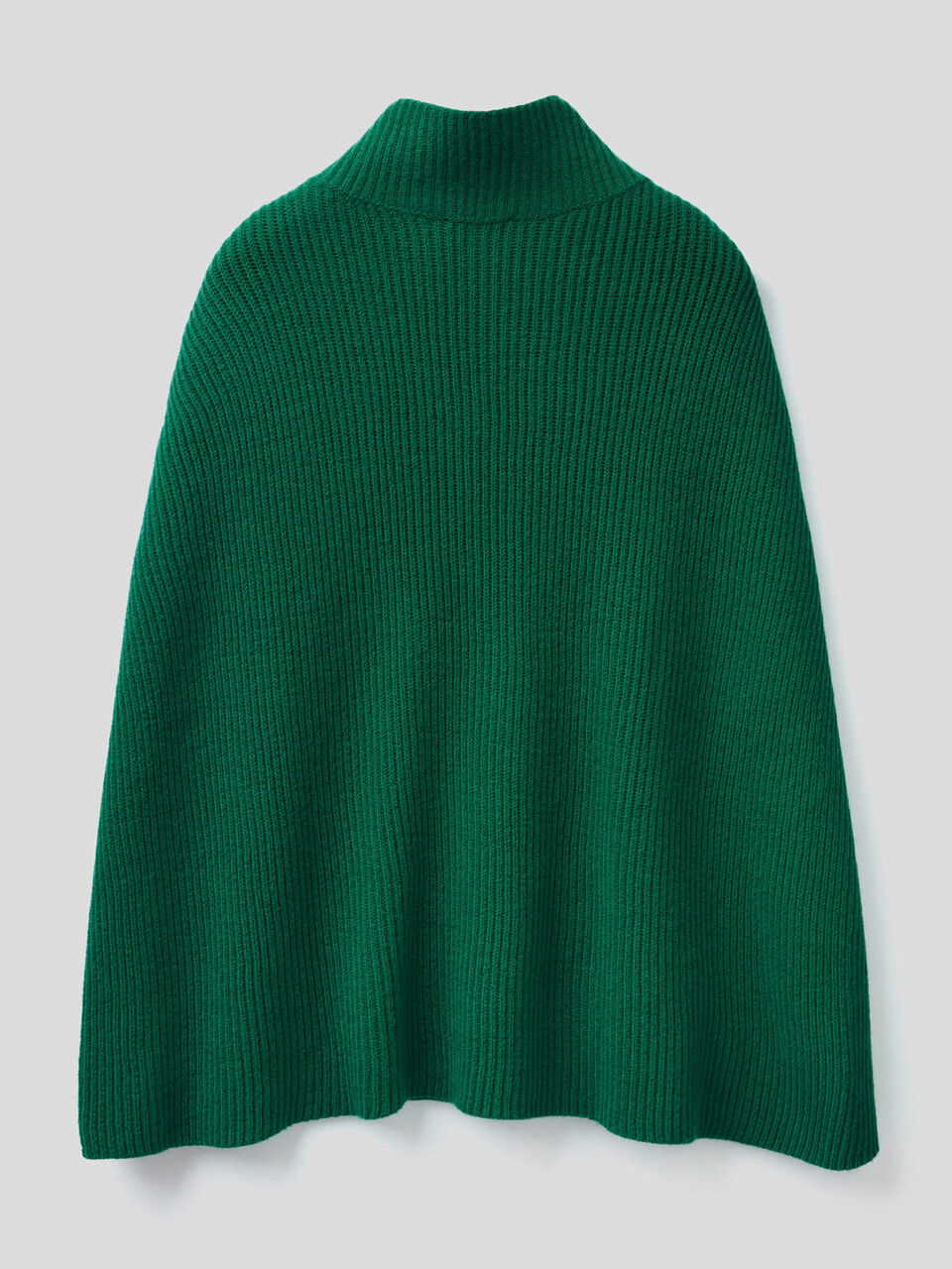 Poncho aus einer weichen Wollmischung image number 2