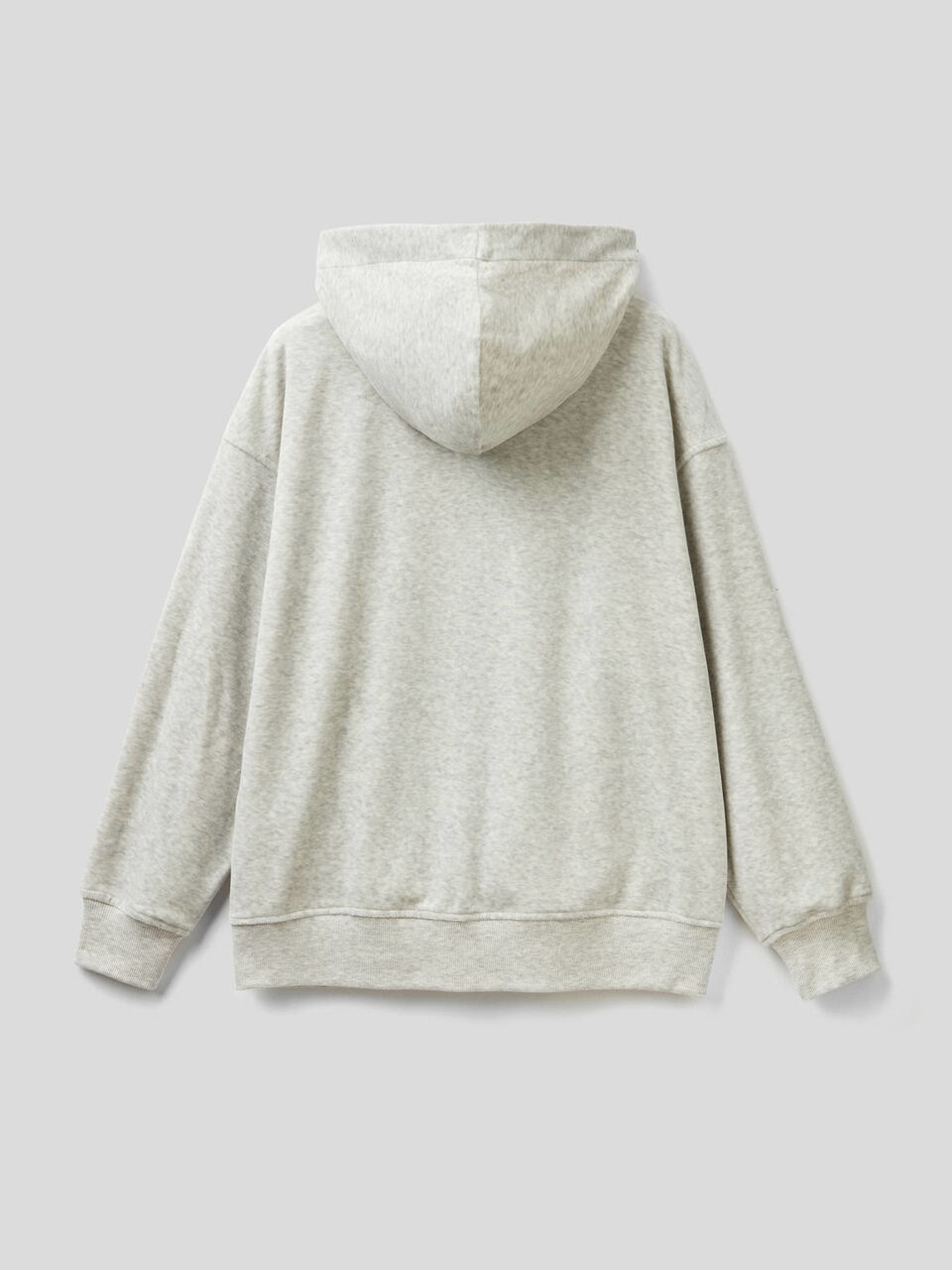 Kapuzen-Sweatshirt mit Kordelzug aus Lurex image number 2