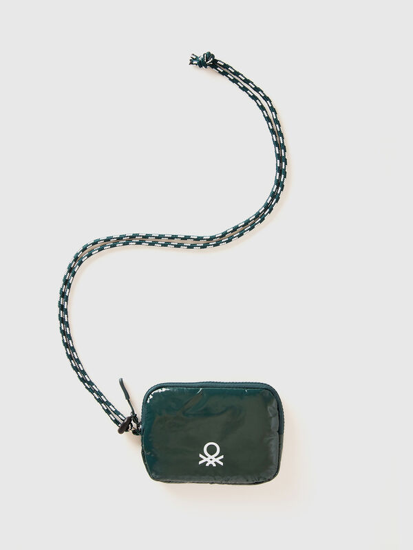 Münztasche mit Logo