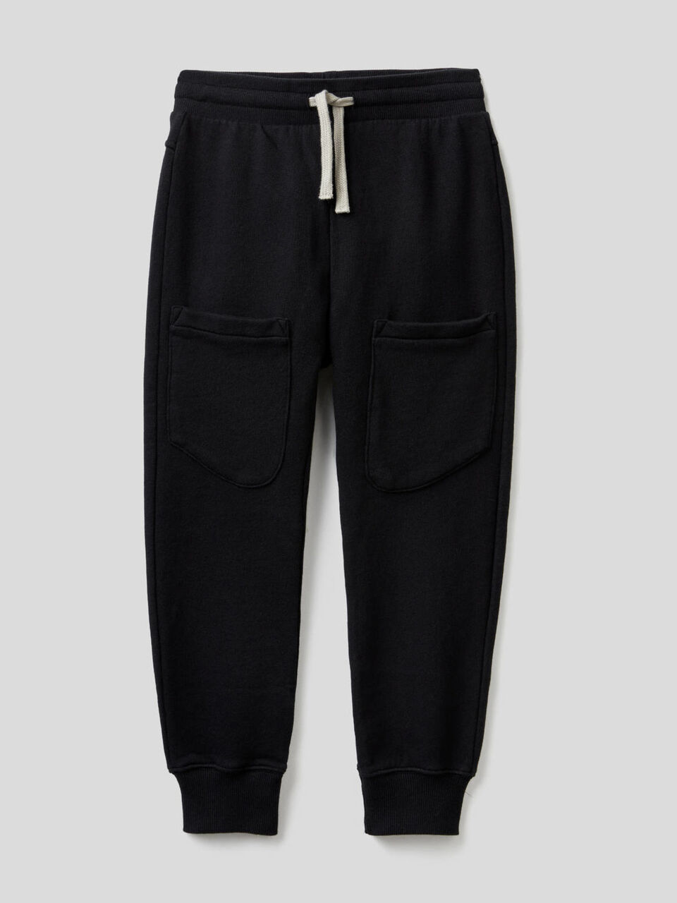 Hose aus Sweatstoff mit Maxi-Taschen image number 1