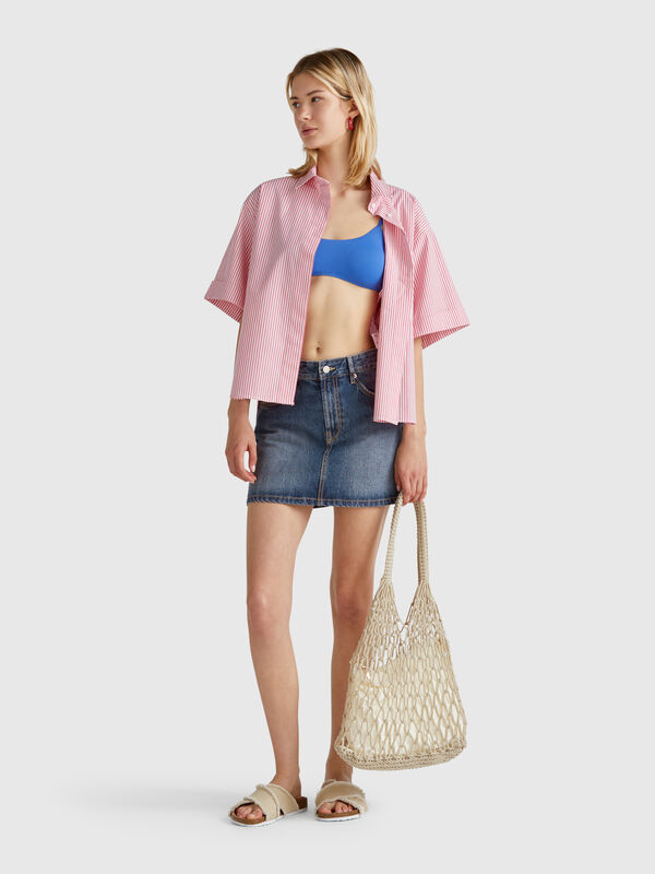 Denim-Minirock Damen