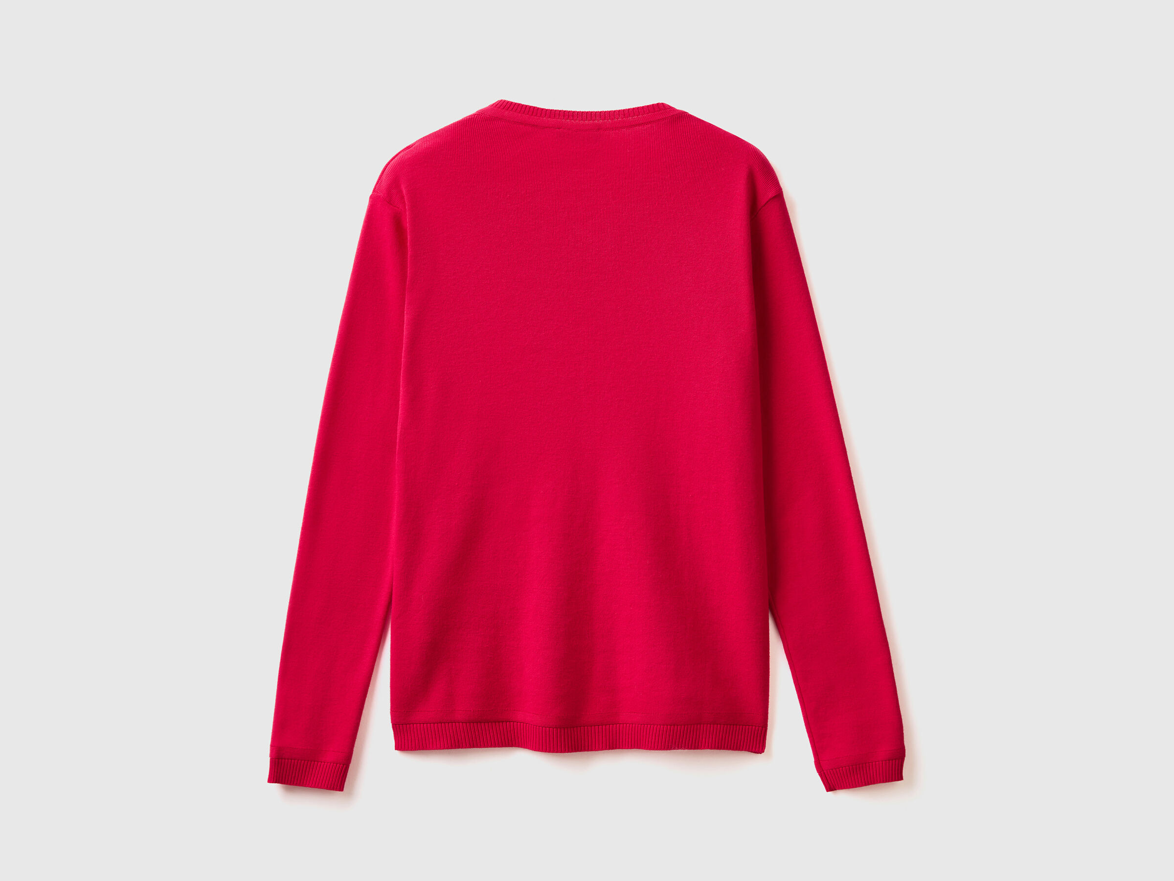 Cardigan mit rundem Ausschnitt aus reiner Baumwolle image number 5