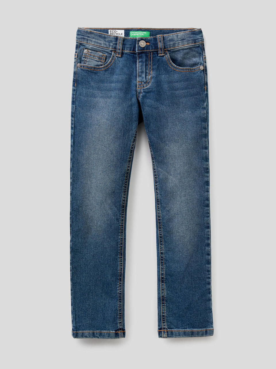 Slim-Fit-Jeans aus Denim "Eco-Recycle" image number 1