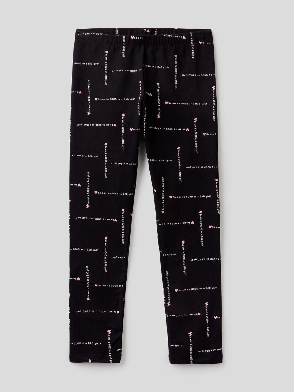 Leggings aus stretchiger Baumwolle mit Print image number 1