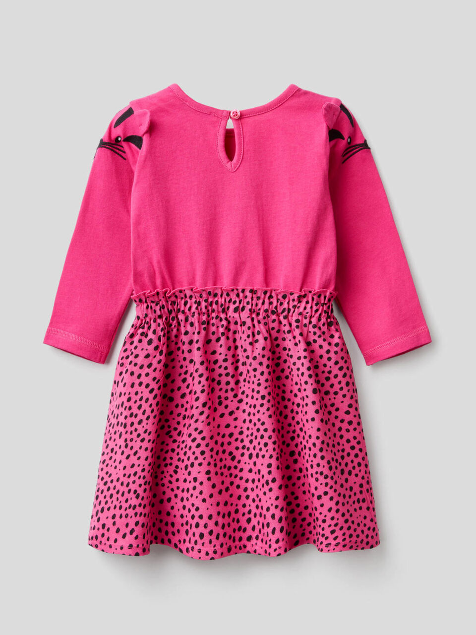 Kleid mit gemustertem Rock image number 2