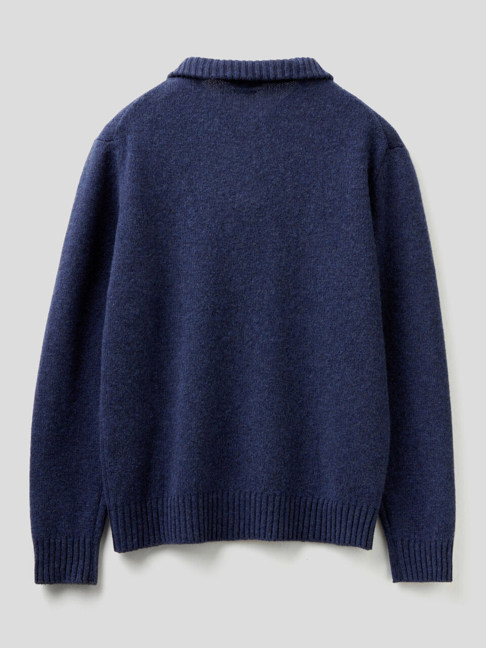 Pullover mit Reißverschluss aus reiner Wolle image number 2