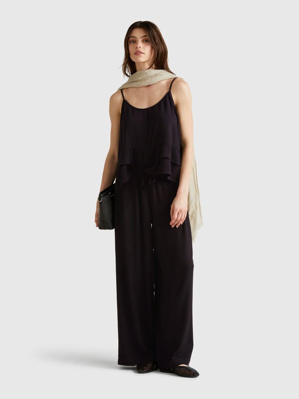 Weite, fließende Hose Damen