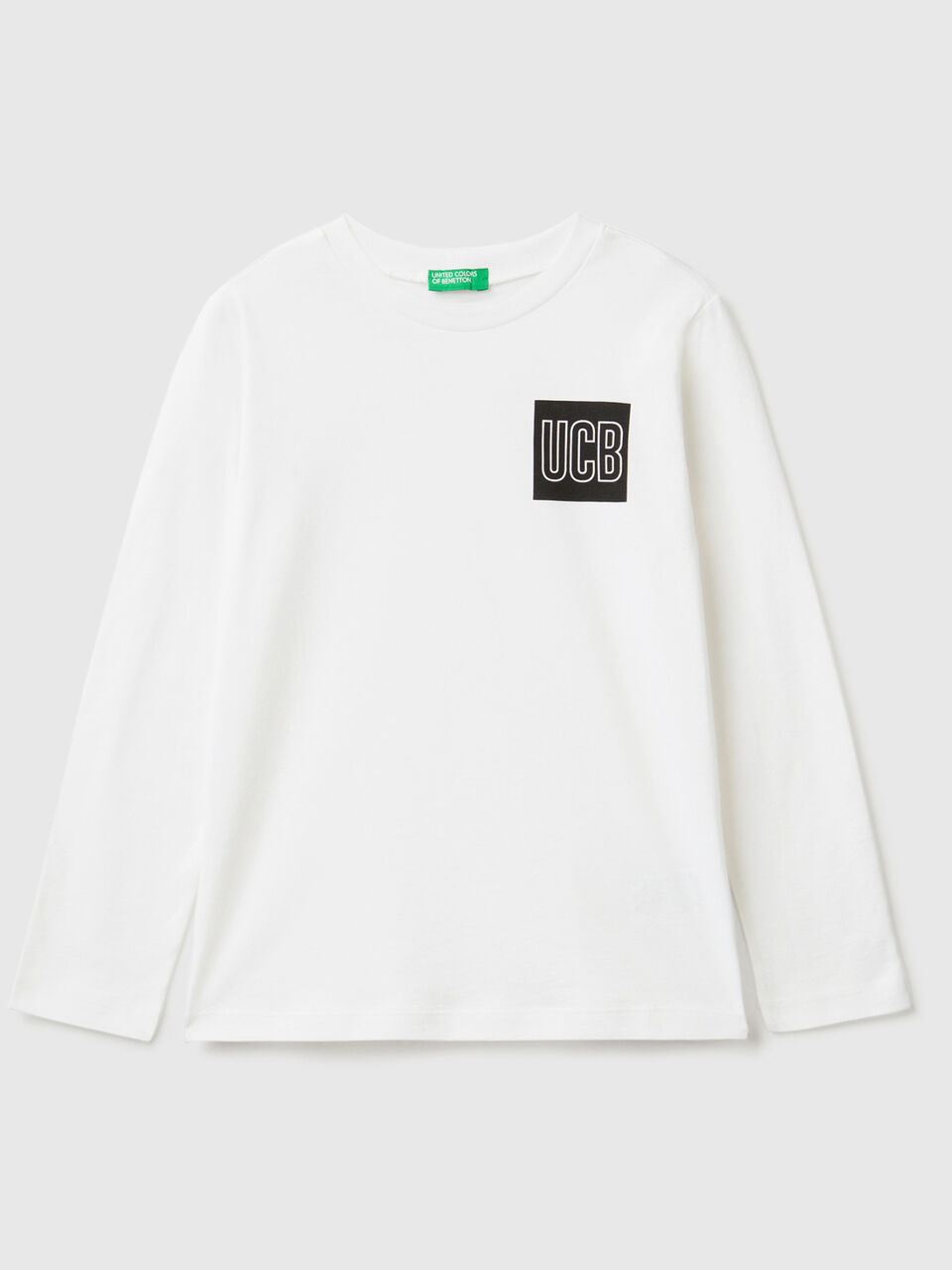 T-Shirt mit langen Ärmeln und Logo image number 1