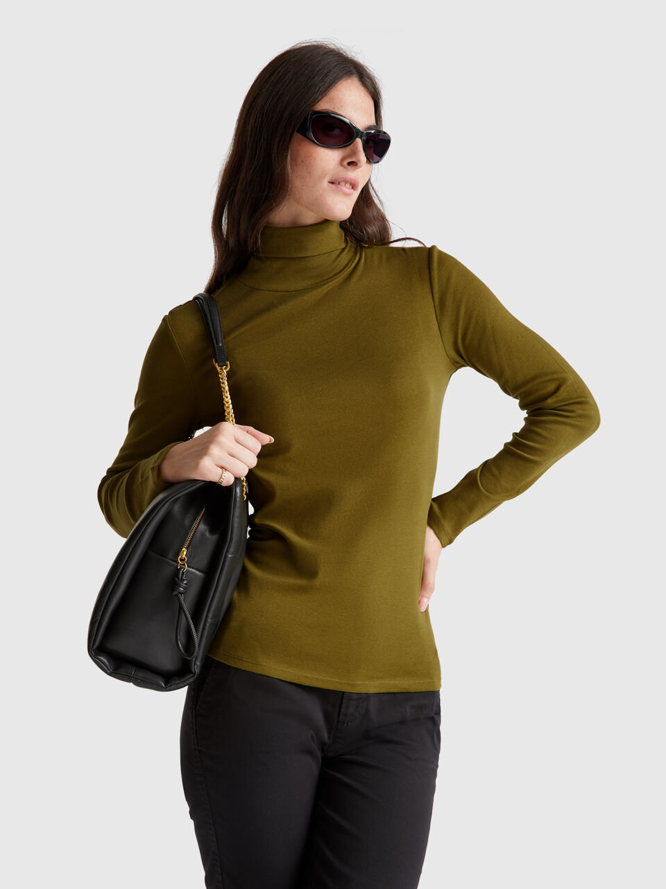 TURTLE NECK SWEATER Damen image number null